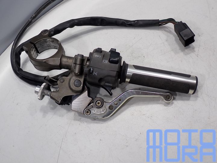 Kawasaki ZX6R 636 2003 - 2004 left clip-on left handlebar half